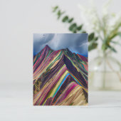 Het Regenbooggebergte, ook bekend als Montañas de  Briefkaart (Staand voorkant)