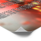 Het regende op dinsdag Poster (Hoek)