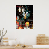 Het regende op dinsdag Poster (Keuken)