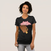 het regent chocoladeijs t-shirt (Voorkant volledig)