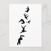 Het regent mannen - Hallelujia Briefkaart (Voorkant)