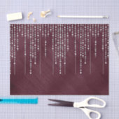 Het regent Pearl Kettingen! Weefselpapier Tissuepapier (Craft)