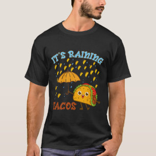Het regent taco's Cinco de Mayo Grappige Mexicaans T-shirt