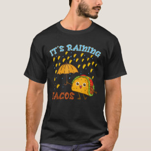 Het regent taco's Cinco de Mayo Grappige Mexicaans T-shirt
