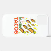 Het regent Tacos Funny Taco Graphic Gift Case-Mate iPhone Case (Achterkant (horizontaal))