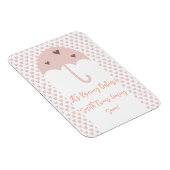 Het regent Tweeling Zwangerschapsmagneet Magneet (Rechterzijde)