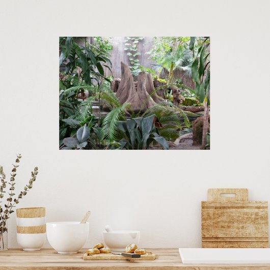 Het regenwoud poster (Keuken)