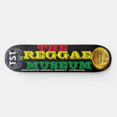 HET REGGAE MUSEUM 8 1/2" Skateboarddek Persoonlijk Skateboard (Horizontaal)
