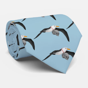 Het regime van de oude marinier Albatross Skull Stropdas