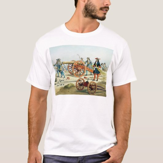 Het Regiment van de Fusilliers van de Koning T-shirt (Voorkant)