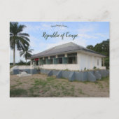 Het Regionaal Museum van de Republiek Congo Briefkaart (Voorkant)