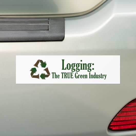 Het registreren van de ware groene Bumpersticker v (Op auto)