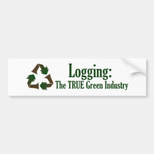Het registreren van de ware groene Bumpersticker v