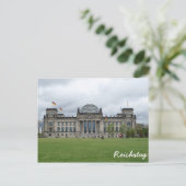 Het Reichstag-gebouw in Berlijn Briefkaart (Staand voorkant)