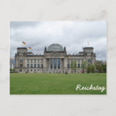 Het Reichstag-gebouw in Berlijn Briefkaart (Voorkant)