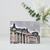 Het Reichstag-gebouw in Berlijn Briefkaart (Staand voorkant)