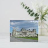 Het Reichstag-gebouw in Berlijn Briefkaart (Staand voorkant)