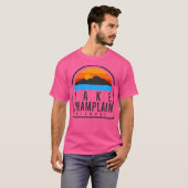 Het reilavontuur van het meer van ChamPlain Vermo T-shirt (Voorkant volledig)