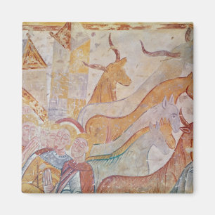 Het reinigen van de tempel magneet