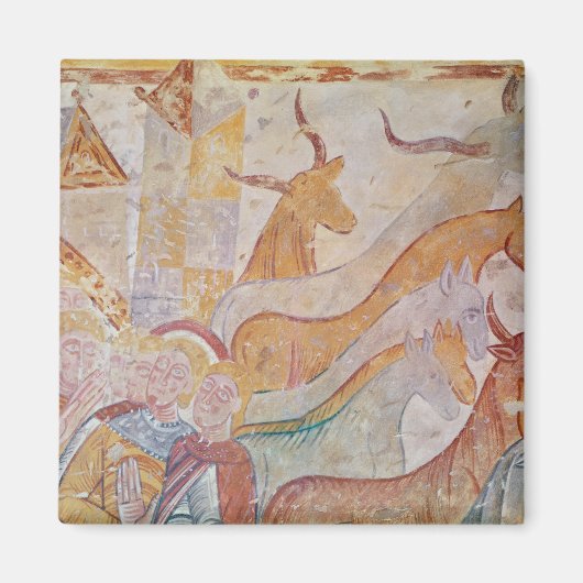 Het reinigen van de tempel magneet (Voorkant)