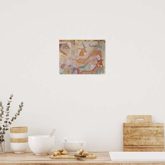 Het reinigen van de tempel poster (Keuken)