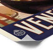 Het  reisbureau van Venetië Poster (Hoek)