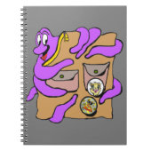 Het reizen Octopus Embracing Backpack Cust.Notitie Notitieboek (Voorkant)