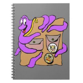 Het reizen Octopus Embracing Backpack Cust.Notitie Notitieboek