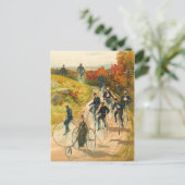 Het reizen van het Platteland op Hoge Speculanten Briefkaart (Staand voorkant)