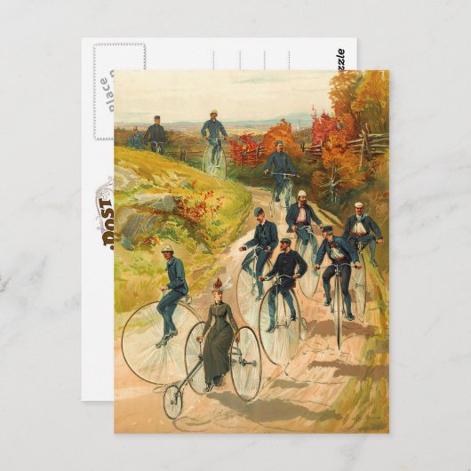 Het reizen van het Platteland op Hoge Speculanten Briefkaart (Voorkant / Achterkant)