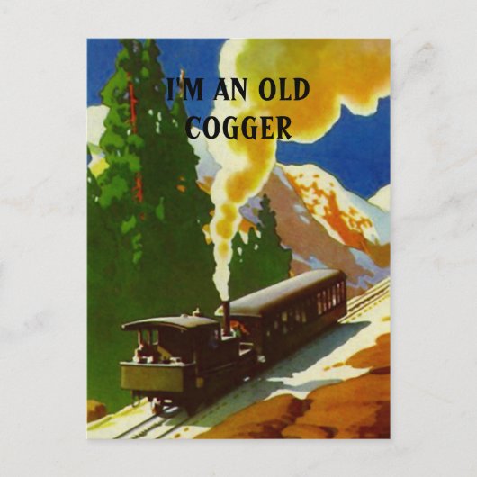 Het Rek EZ2 van het BRIEFKAART van de TREIN van CO (Voorkant)