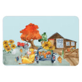 Het relaxen op de Magnet van het Boerderij Magneet (Horizontaal)