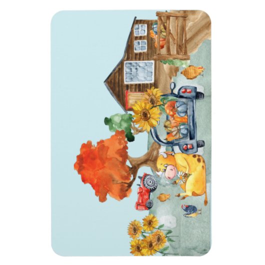 Het relaxen op de Magnet van het Boerderij Magneet (Verticaal)