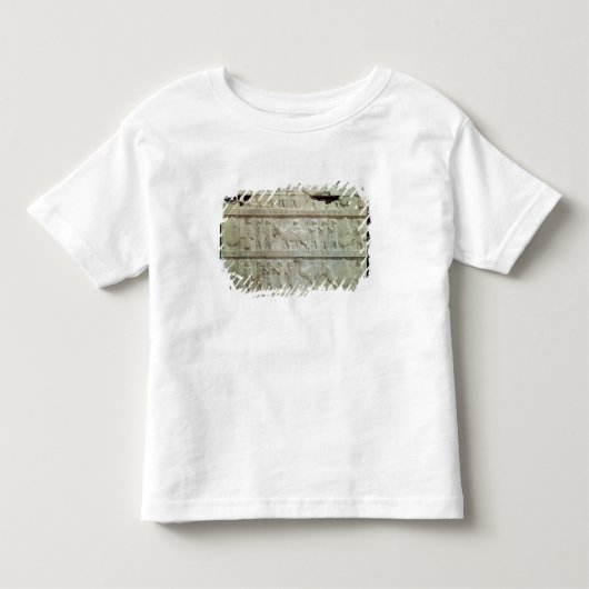het reliëf op de Oost-trap Kinder Shirts (Voorkant)