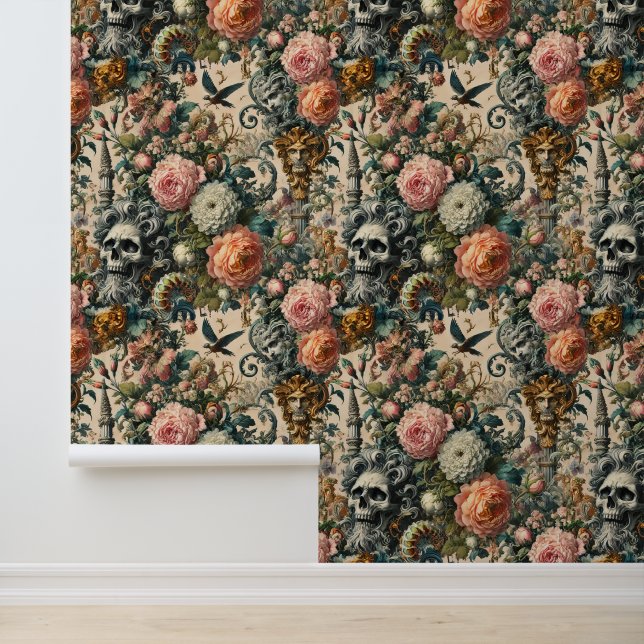 Het reliekschrijn van gebroken dromen - Gotisch Vi Behang (Applicatie)