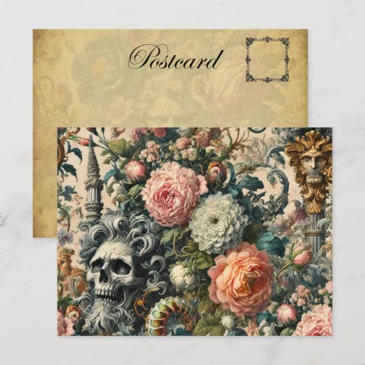 Het reliekschrijn van gebroken dromen - Gotisch Vi Feestdagenkaart (Voorkant / Achterkant)