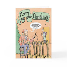 Het Rendier van de Gitaar van de kerstkaart