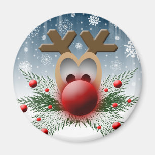 Het Rendier van de Winter van Kerstmis van het Magneet