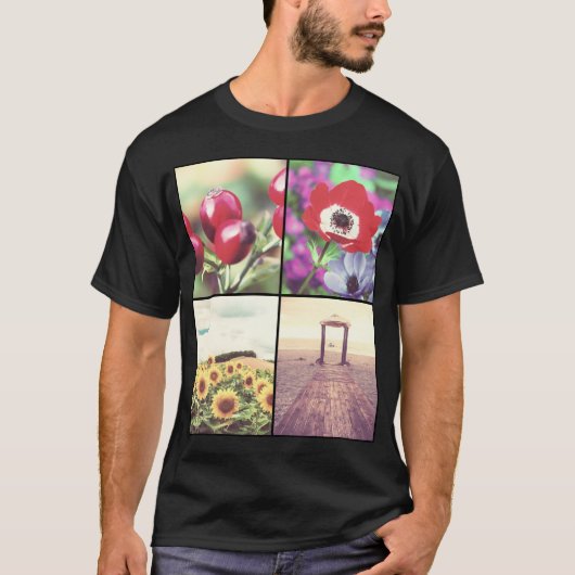 Het rendy net van de douanefoto ontwerpt uw eigen t-shirt (Voorkant)