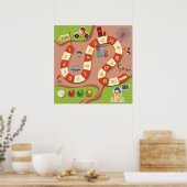 Het rennen Spel Poster (Keuken)