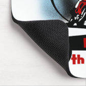 Het Rennen van de motorfiets 10de Verjaardag Muismat (Hoek)