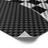 Het Rennen van de Stijl van de Vezel van de Poster (Hoek)