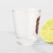 Het Republikeins Plein Armenië Shot Glas (Links)