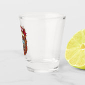 Het Republikeins Plein Armenië Shot Glas (Rechts)
