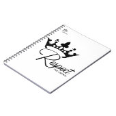 Het respect van het Queendom voor de kroonspiraall Notitieboek (Linkerzijde)