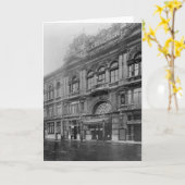Het restaurant van het Criterium en het Theater, Kaart (Gele Bloem)