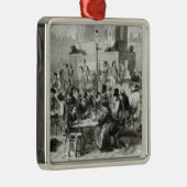 Het restaurant van natte voeten metalen ornament (Rechts)