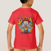 Het Retro Comic Book T-shirt (Achterkant)