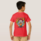 Het Retro Comic Book T-shirt (Achterkant volledig)