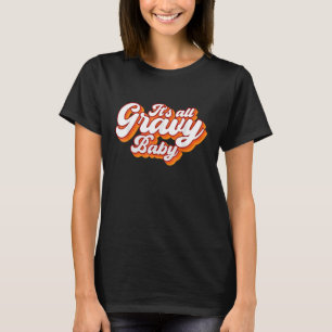 Het retro-ontwerp van alle zwaardvis baby thanksg t-shirt